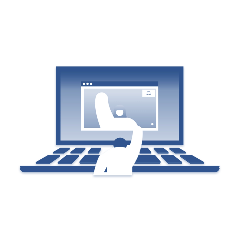 Illustration of a laptop.